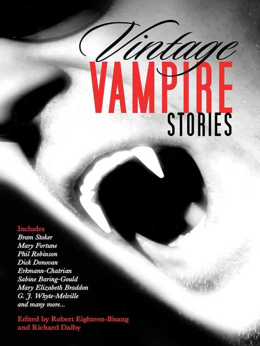 Title details for Vintage Vampire Stories by Robert Eighteen-Bisang - Available